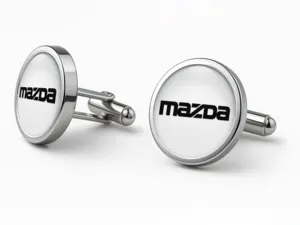 Mazda Branded Cufflinks Luxury High End Professional Tuning